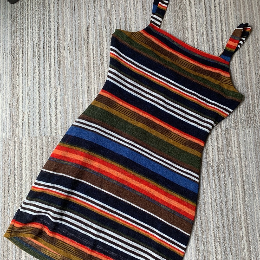 Striped minidress